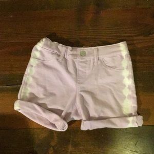 Old navy lavender tie die shorts